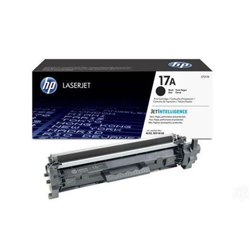 Hp CF217A 17A LaserJet Toner Cartridge - Black