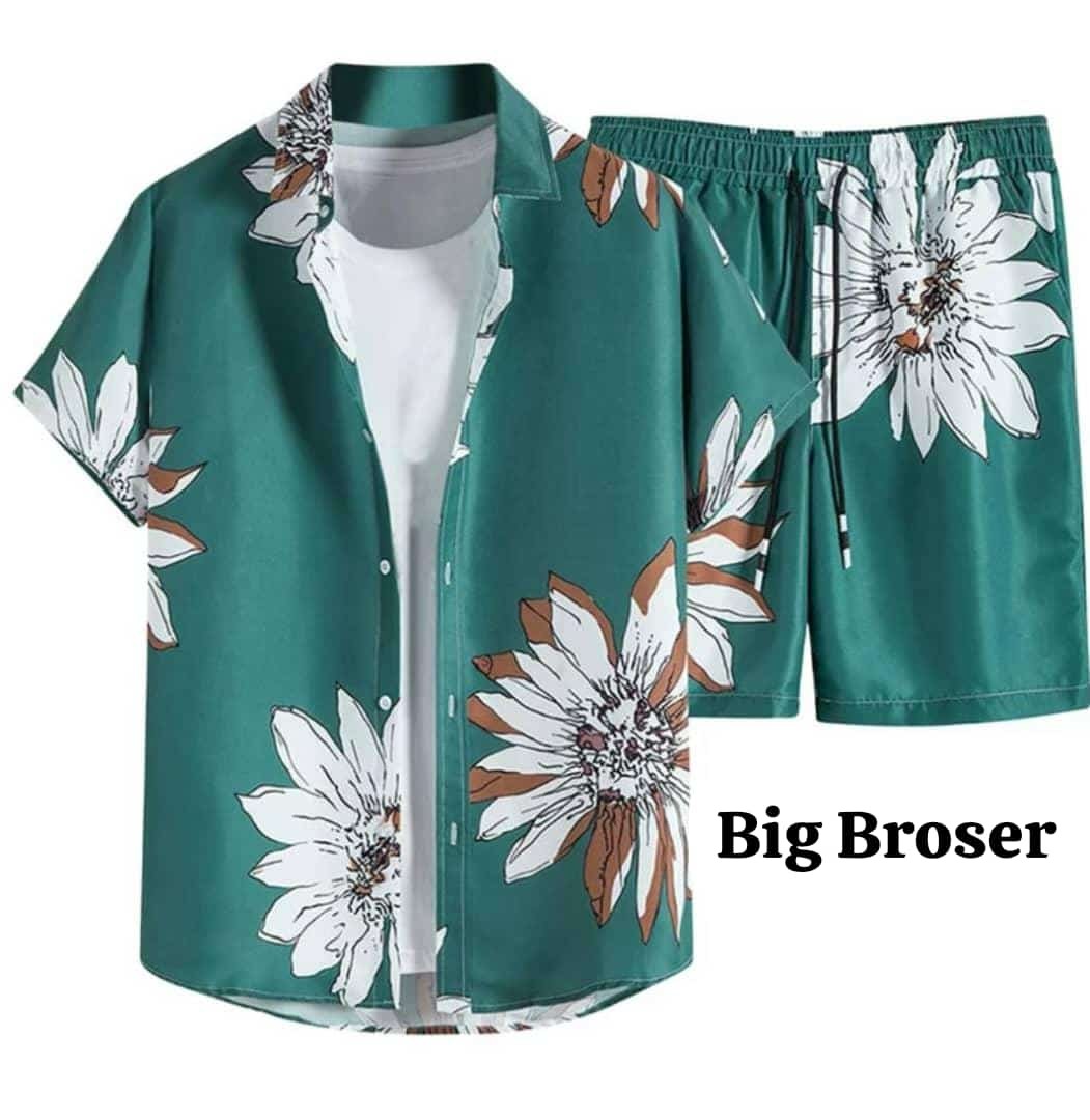 Combinaison short et chemise pour sortir en grand